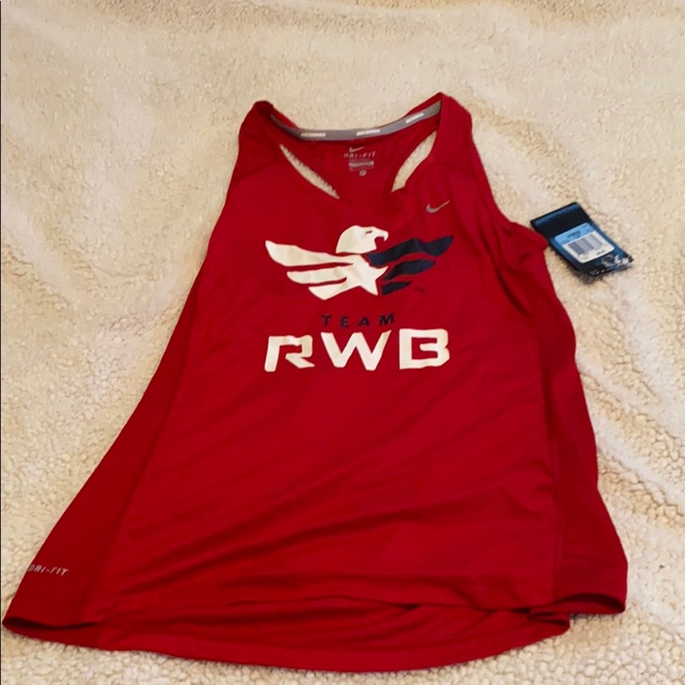 Nike dri fit running tank top. NWT